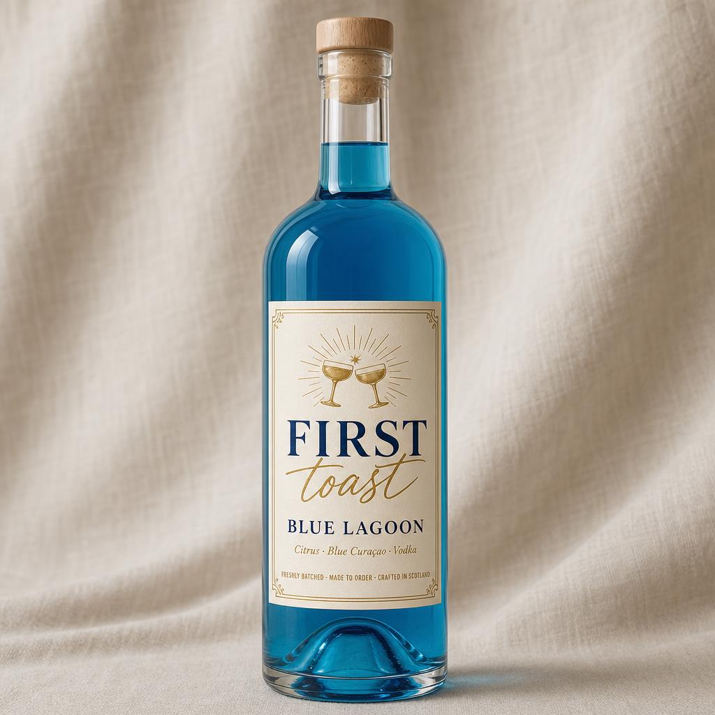Blue Lagoon — bottled cocktail
